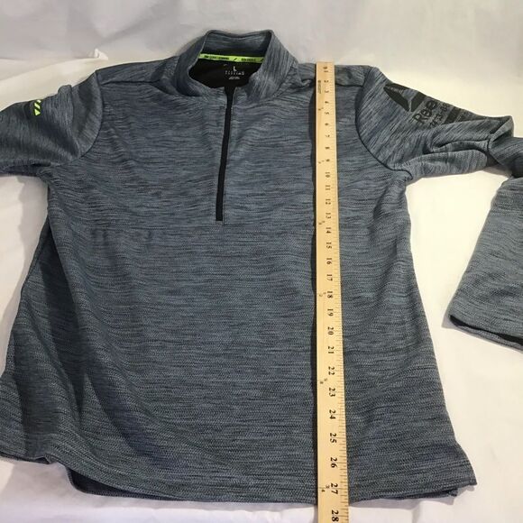 New Reebok One Series Long Sleeve 1/2 Zip Hoodie - Picture 7 of 7
